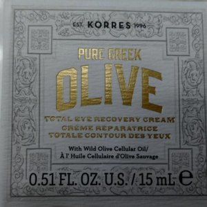 Korres Olive Cellular Total Eye Recovery 0.51oz NEW